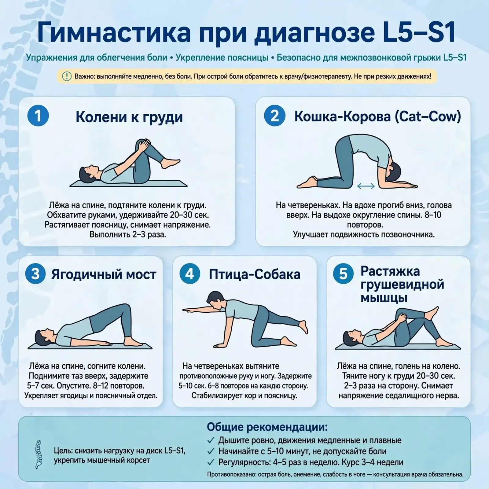 Гимнастика для укрепления мышц спины Гимнастика для укрепления мышц спины